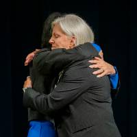 Receipt of the Women's Commission Lifetime Achievement award